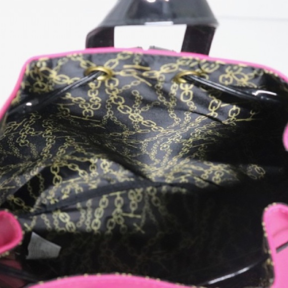 Juicy Couture Pink/Black/Gold BackPack main image 5